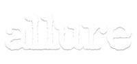The Allure Logo in a stylized, snow-like font on a transparent background
