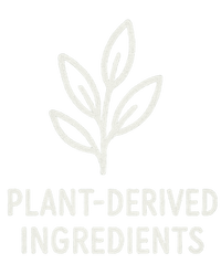Plant-derived ingredients key feature badge